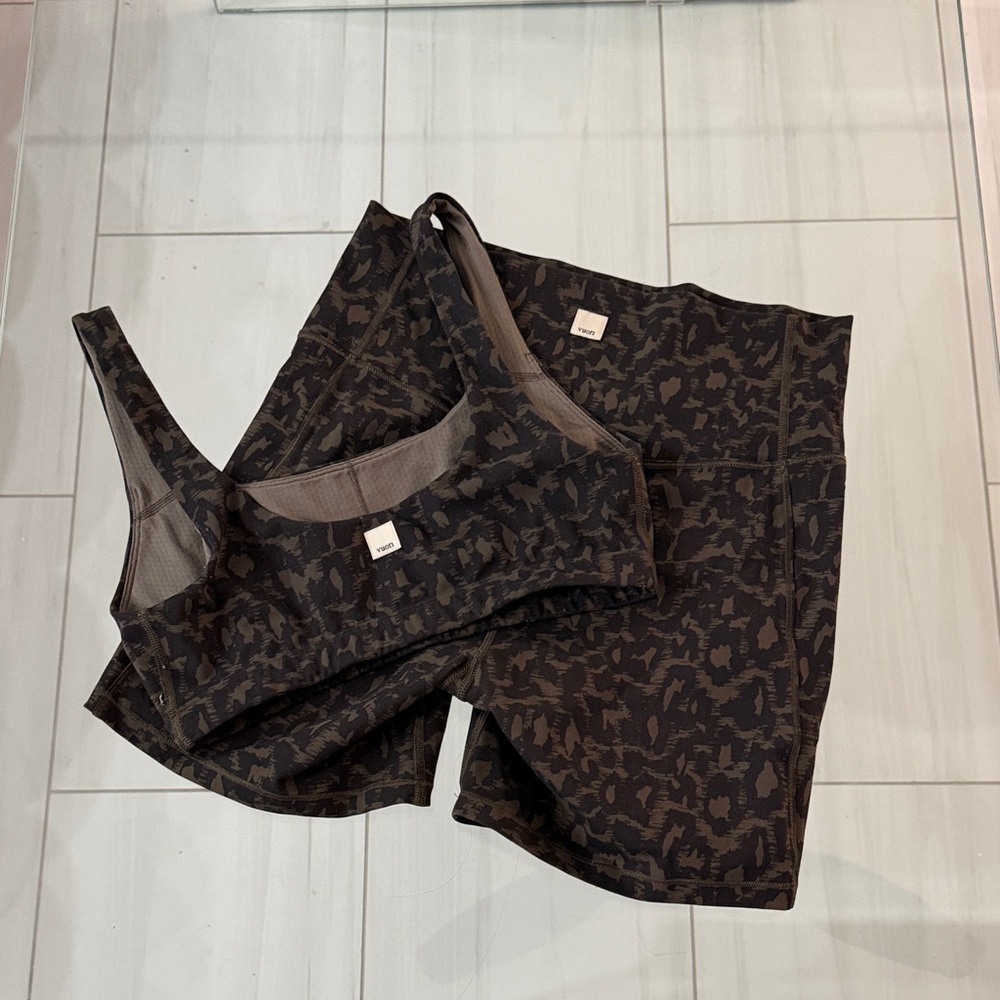 Leopard Print Vuori Set